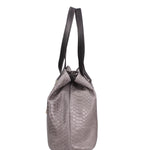 Clarissa Borsa a mano da donna Vera pelle 5276-018 GRIGIO MEDIO Gave Lux