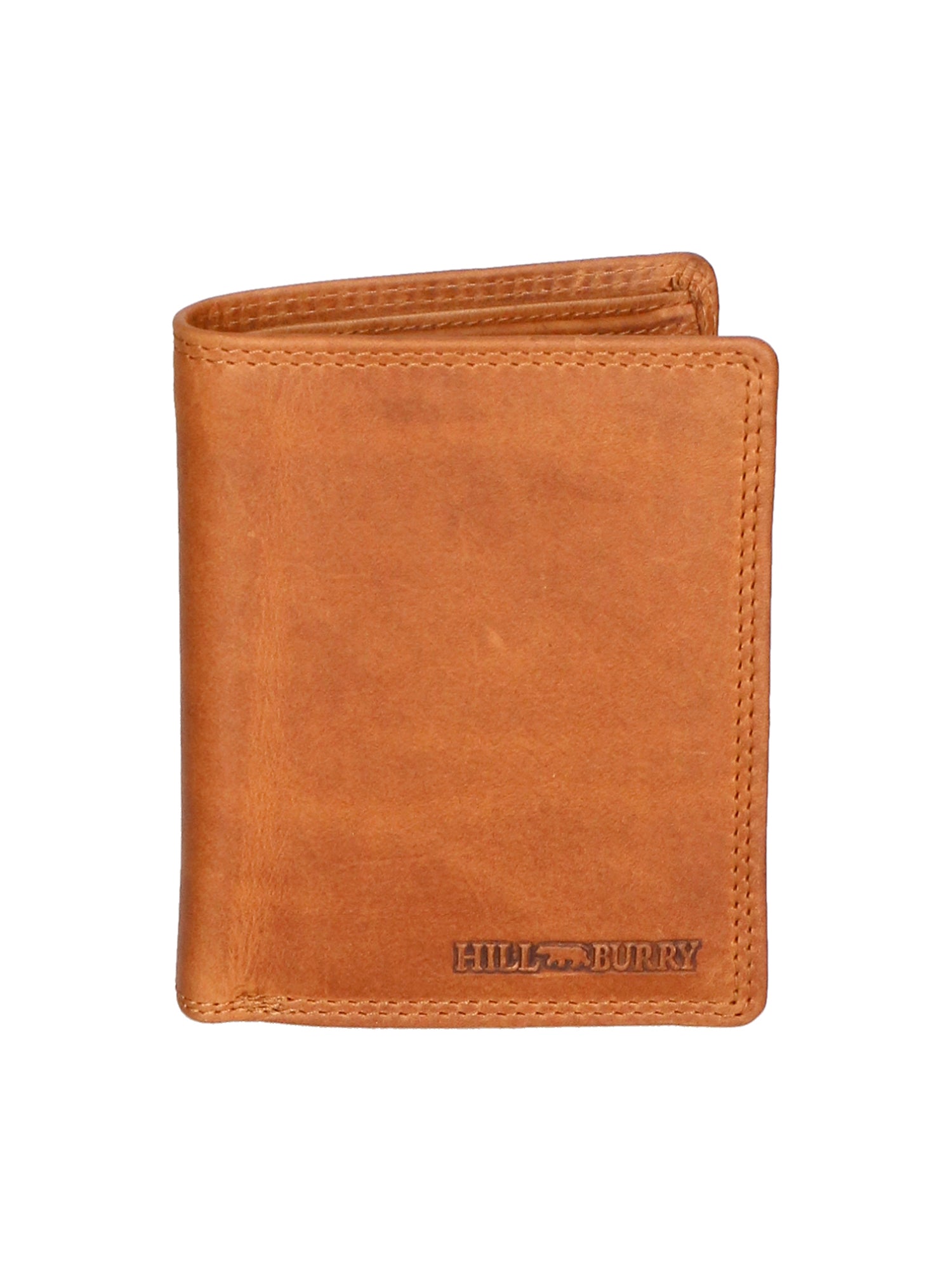 Portafoglio uomo in vera pelle RFID HILB-6402-CUOIO Hill Burry