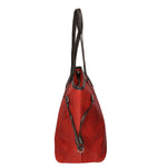 Emiliana Borsa a spalla da donna Vera pelle 80061-ROSSO Gave Lux