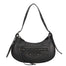 Galatea Borsa a spalla da donna Vera pelle 05708-D28 NERO BLACK Gave Lux