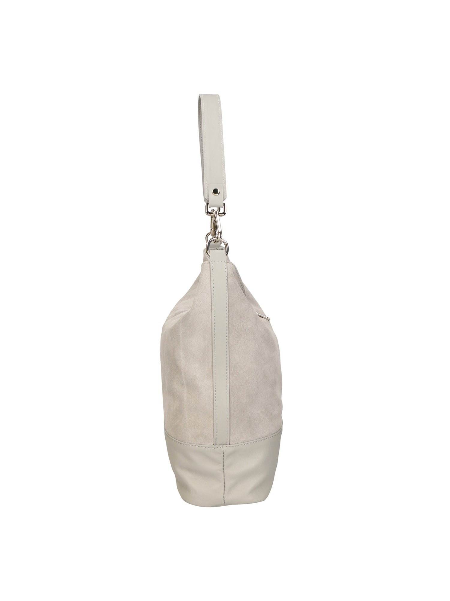 Graziana Borsa a spalla da donna Vera pelle 05960-21 GRIGIO 86 GRIGIO Gave Lux