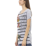 T-shirt da donna Misto Poliestere + Cotone