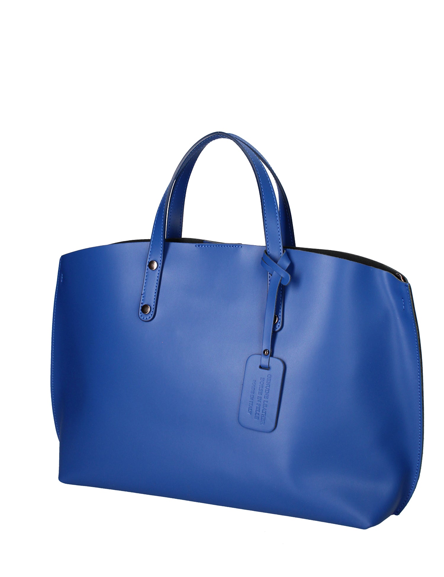 Lumena Borsa a mano da donna Vera pelle 2094-L115 BLUETTE Gave Lux