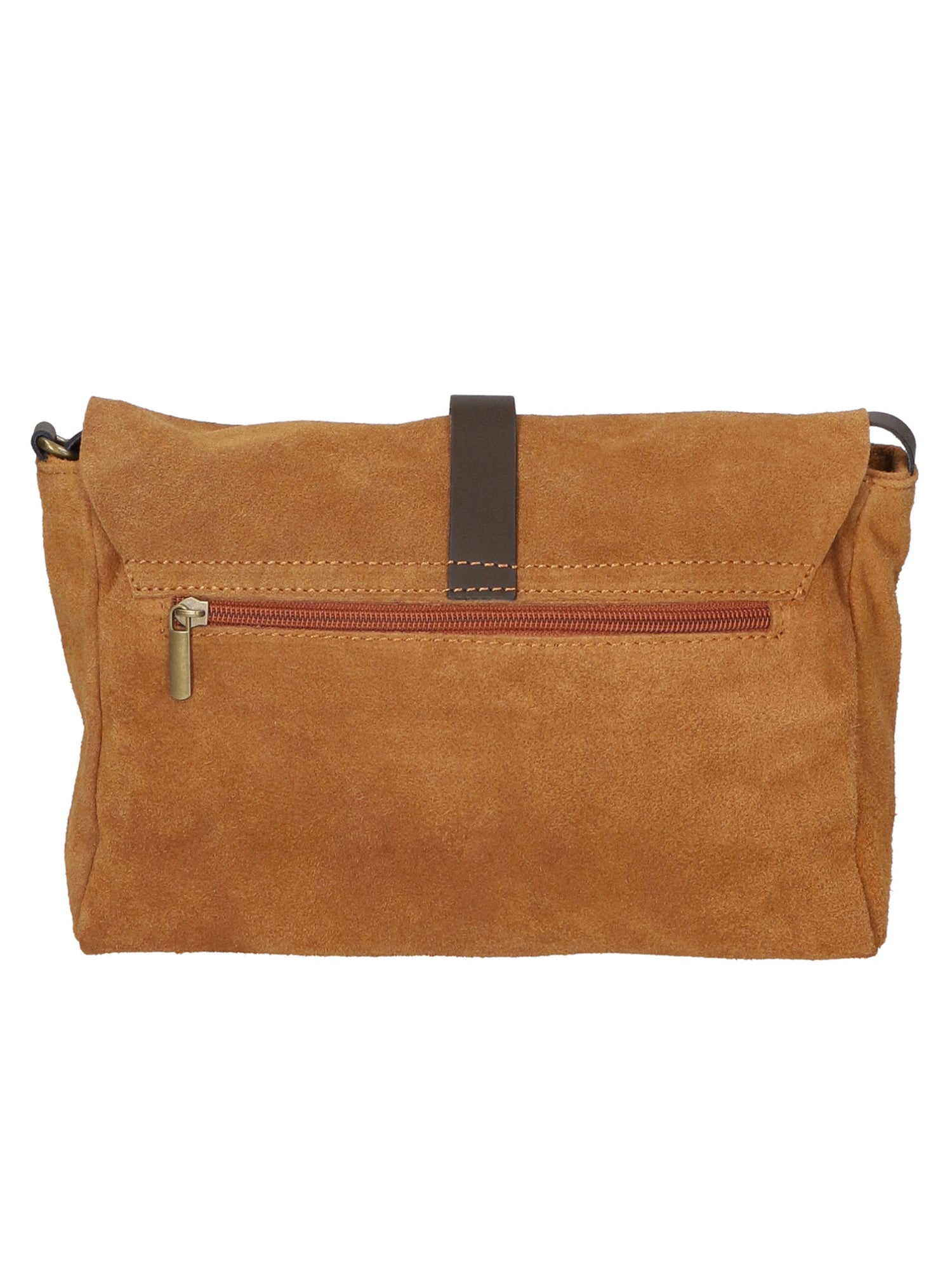 Benedetta Borsa a tracolla da donna Pelle Scamosciata 10011-MARRONE Gave Lux