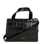 Borsa a mano da donna Pelle goffrata MYB-7036-SS-C28 NERO My Best Bag