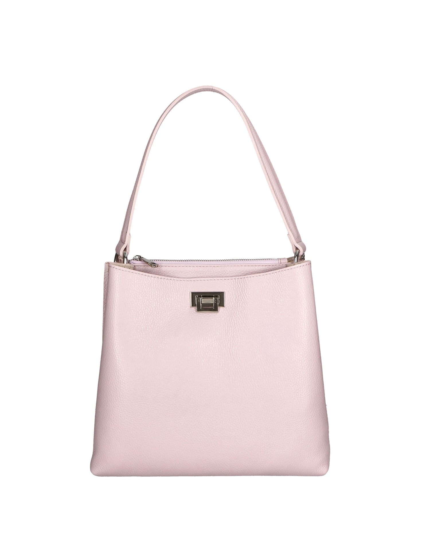 Adelasia Borsa a mano da donna 100% pelle 04495-D56 PINK Gave Lux