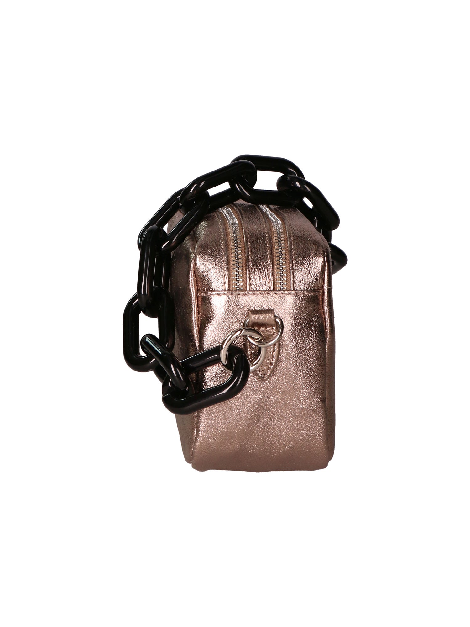 Barbara Borsa a spalla da donna Vera pelle 05706-L005 BRONZO Gave Lux