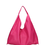 Women's Genuine Leather Hobo Bag Made in Italy 46x30x12 cm