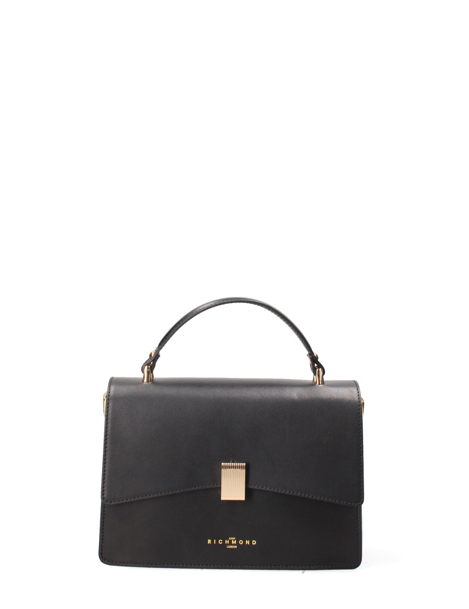 Borsa a tracolla da donna Vera pelle JR-W-1103BX-BLACK-GOLD John Richmond