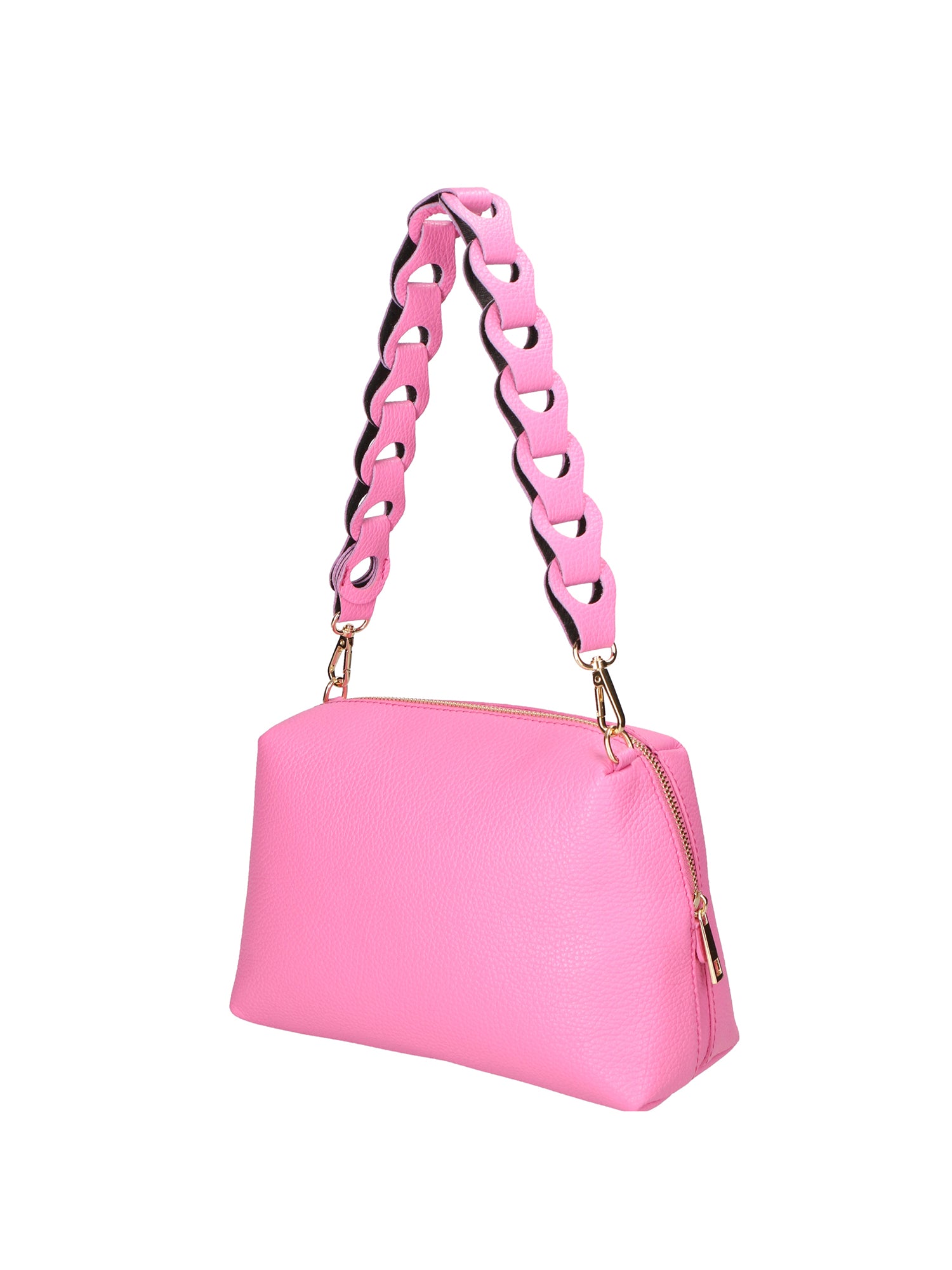 Livia Borsa a spalla da donna Vera pelle 06443-PINK Gave Lux