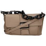 Aubrey Borsa a spalla da donna Vera pelle 05477-D40 TAUPE Gave Lux