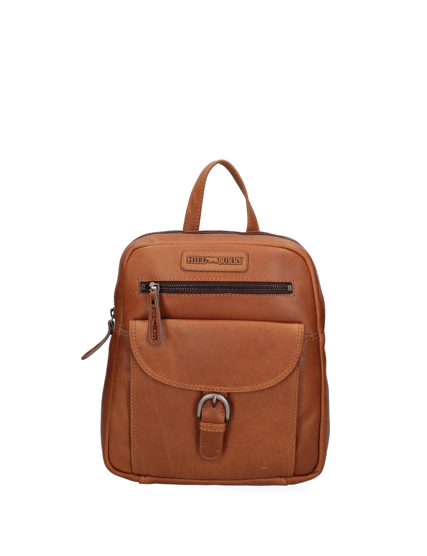 Zaino da uomo in vera pelle Casual HILB-1715-CUOIO Hill Burry
