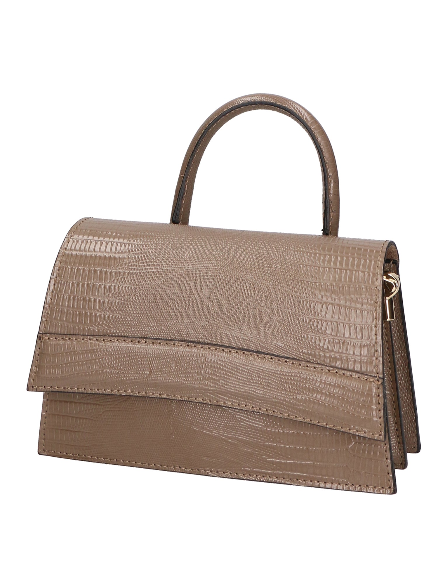 Ariel Borsa a mano da donna Vera pelle 05458-LU40 TAUPE SCURO DARK TAUPE Gave Lux