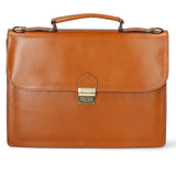 Dafne Borsa da lavoro unisex Vera pelle 7004-CUOIO Gave Lux