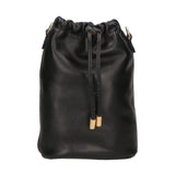 Angela Borsa a sacca da donna Vera pelle 05412-NERO BLACK Gave Lux