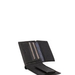 Portafoglio uomo in vera pelle Casual LB7611-04-NERO Laura Biagiotti