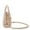 Borsa a mano da donna 100% pelle vegana PU 714-2PT-ALMOND Diana&co