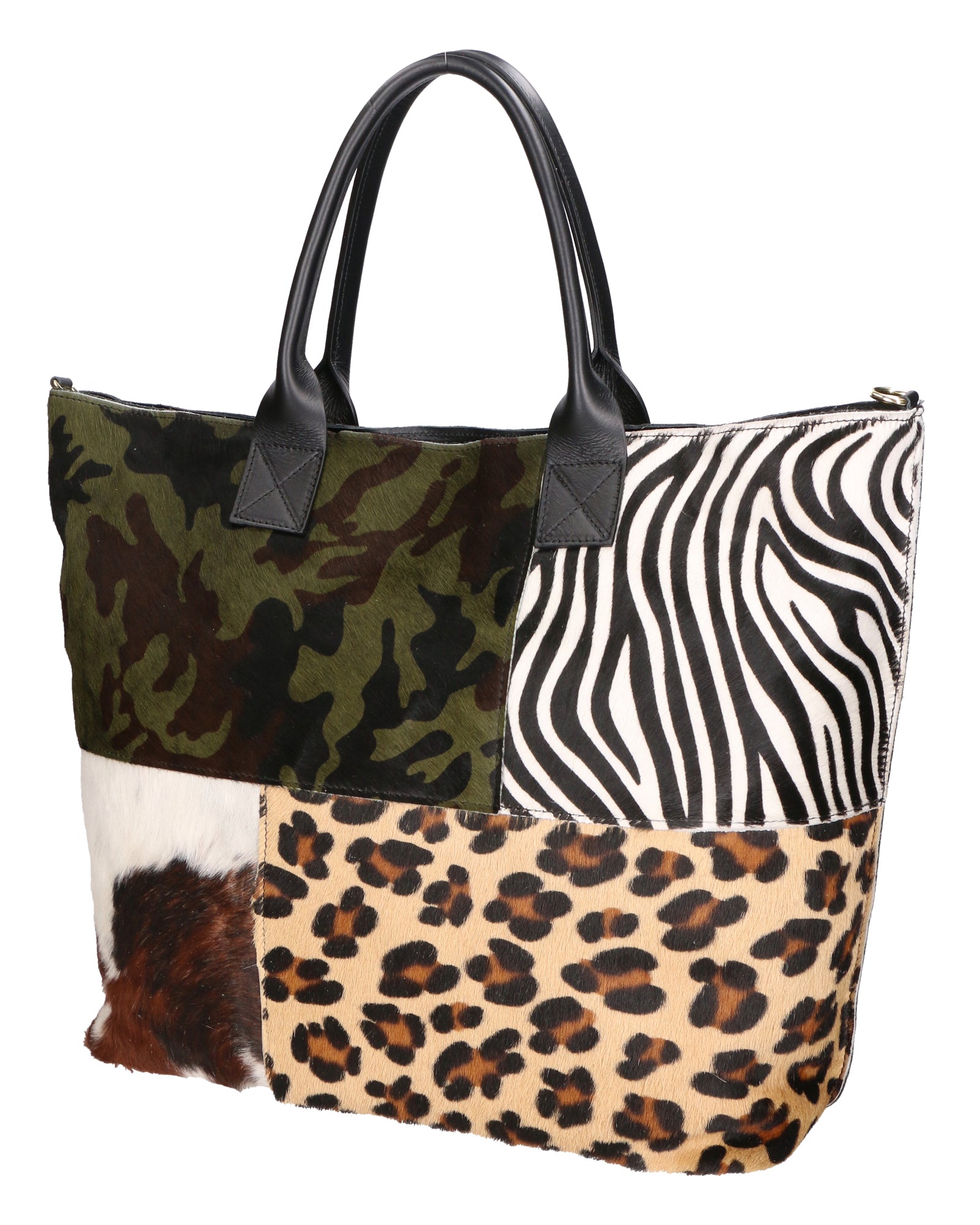 Ivony Borsa a mano da donna Vera pelle 07051-MIX Gave Lux