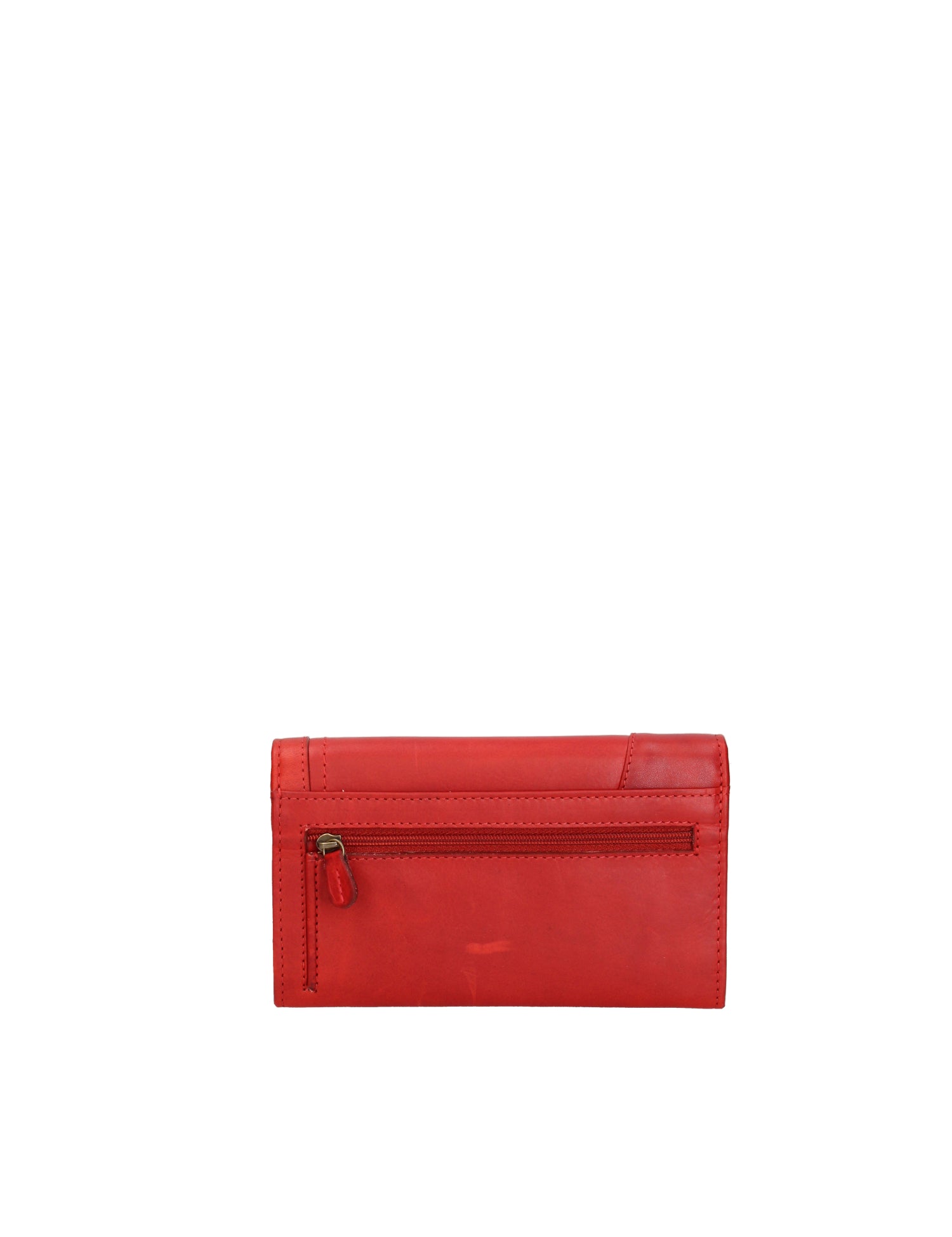 Portafoglio da uomo in pelle Cuoio grasso di vitello HILB-51126-ROSSO Hill Burry