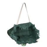 Agnese Borsa Shopper da donna Cotone e pelle 04649-D96 MENTA  Gave Lux
