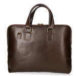 Fabiana Borsa a mano unisex Vera pelle 9033-TMORO DARK BROWN Gave Lux