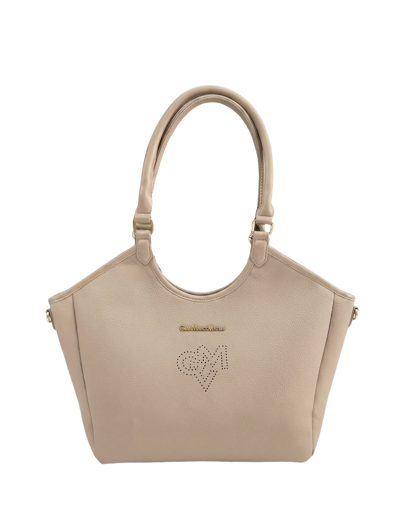 Borsa a Spalla in Pvc Verde Militare