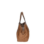 Valoria Elite Borsa a spalla da donna Vera pelle LK0255-FANGO Gave Lux