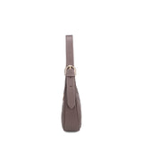 Borsa a Spalla in 100% Pu Vegan Leather Grigio