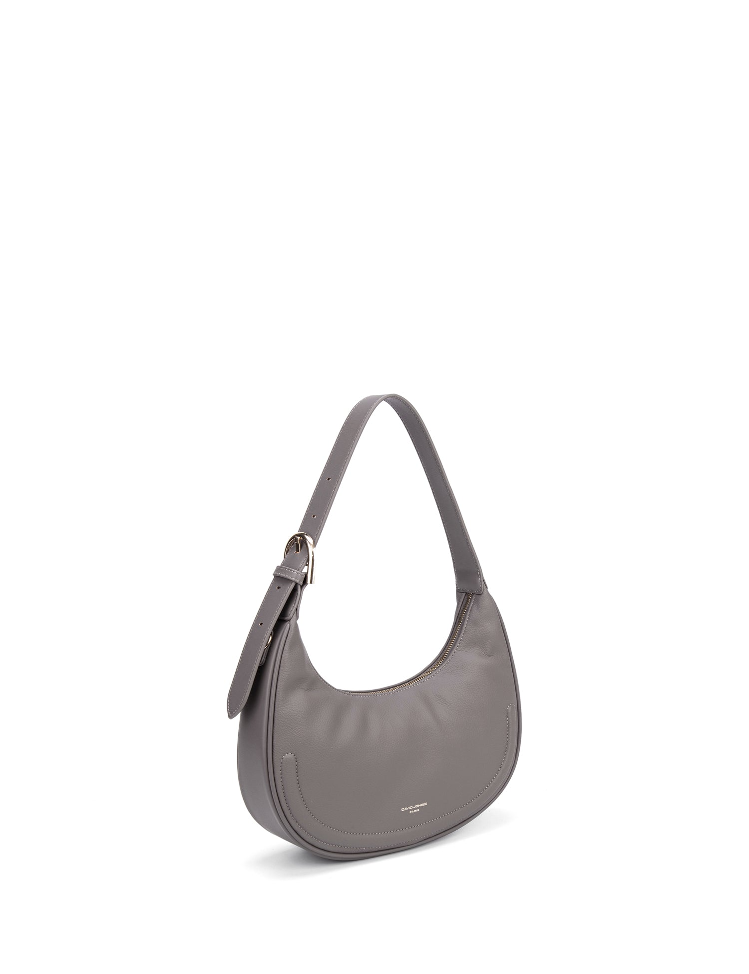 Borsa a Spalla in 100% Pu Vegan Leather Beige Scuro