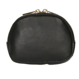 Rachele Pochette donna vera pelle Zip 02535-MACULATO MILITARE Gave Lux