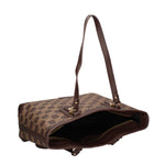 Eridana Prime Borsa a spalla da donna 100% poliuretano B16176-MARRONE Braccialini
