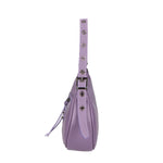Loredana Borsa a spalla da donna Vera pelle 06548-VIOLET Gave Lux