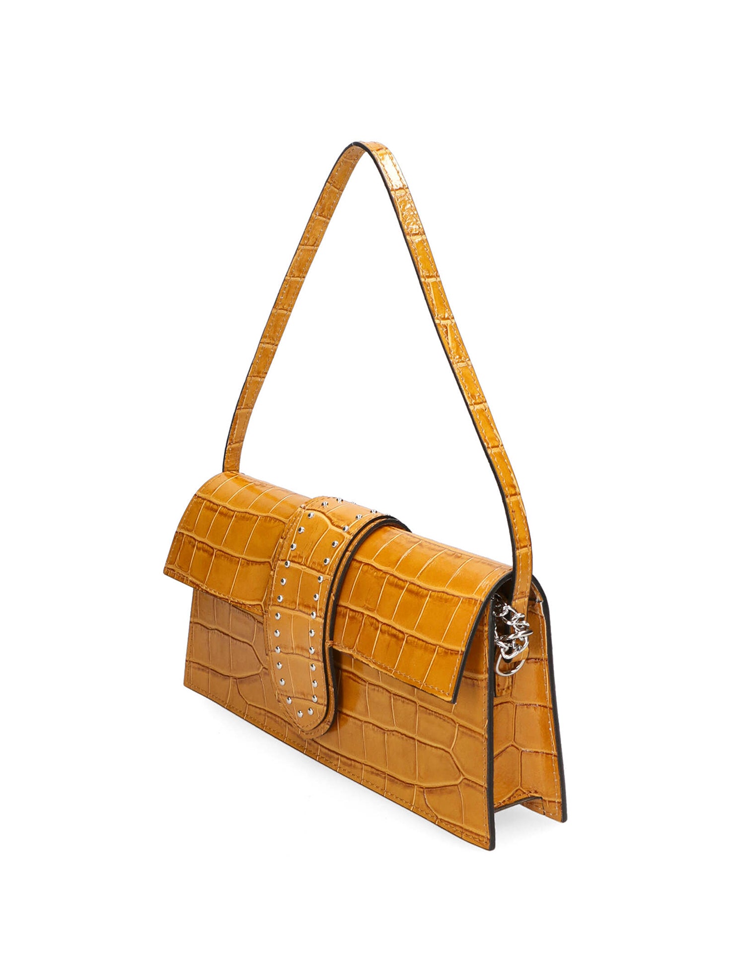 Alba Borsa a spalla da donna Vera pelle 04734-B44 CUOIO Gave Lux