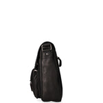 Borsa a tracolla da uomo 100% vera pelle HILB-3173-NERO Hill Burry