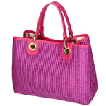 Borsa a mano da donna Paglia & Pelle MYB-05167-SS-436+D02 FUXIA My Best Bag