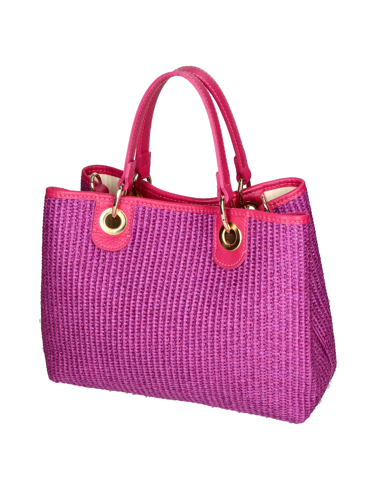 Borsa a mano da donna Paglia & Pelle MYB-05167-SS-436+D02 FUXIA My Best Bag