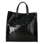 Borsa a mano da donna Pelle stampata cocco MYB-6028-FW-C28 NERO My Best Bag