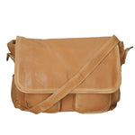 Clio Borsa a spalla da donna Vera pelle 5561-CUOIO Gave Lux