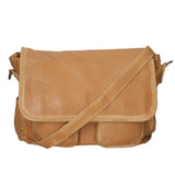 Clio Borsa a spalla da donna Vera pelle 5561-CUOIO Gave Lux