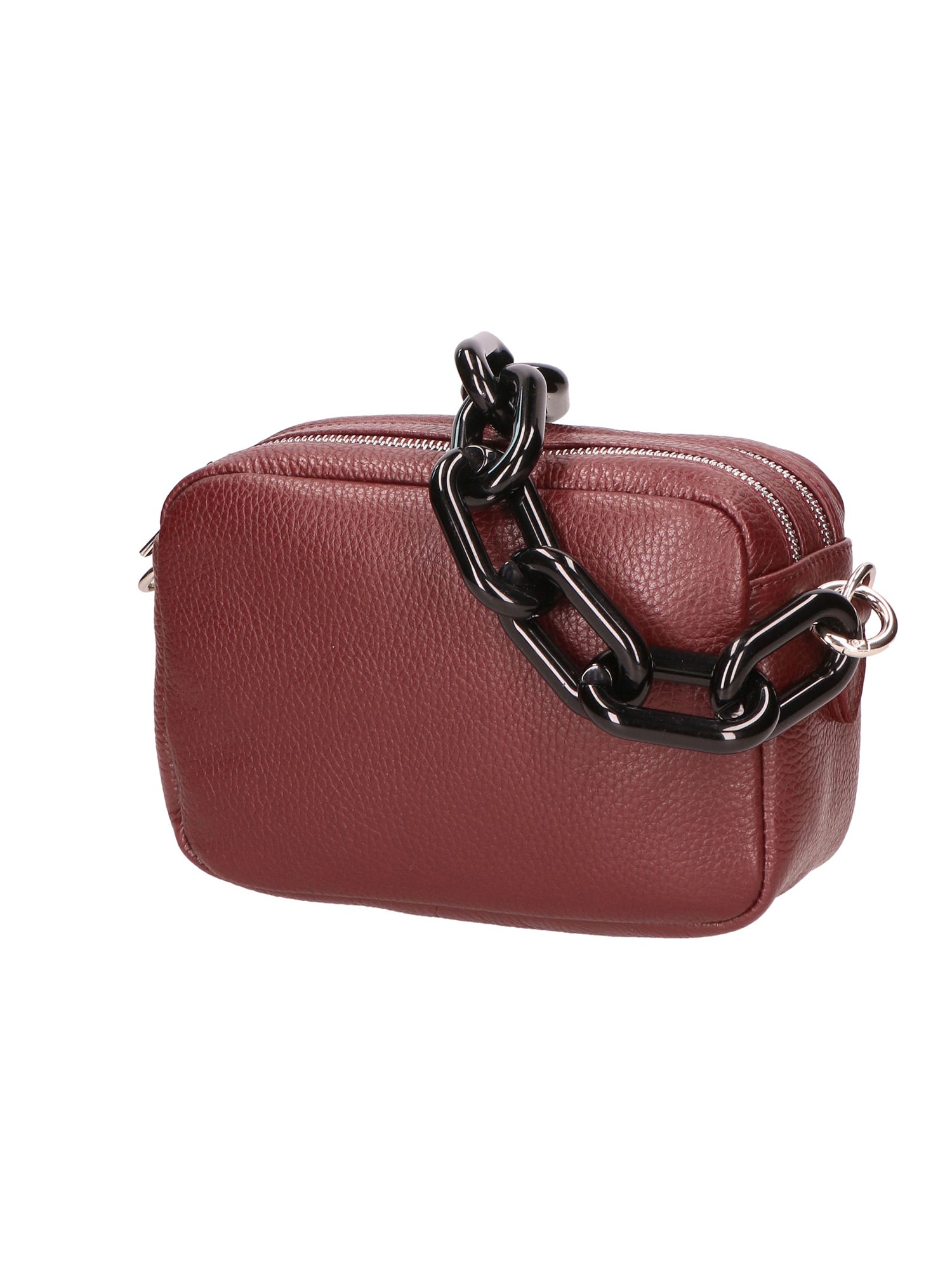 Barbara Borsa a spalla da donna Vera pelle 05706-D34 BORDO BORDEAUX Gave Lux