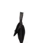 Borsa a spalla da donna Vera pelle 07172-NERO Viola Castellani