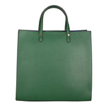 Borsa a mano da donna 100% pelle artigianale MYB-6015-FW-P 622 VERDE GREEN My Best Bag