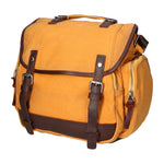Mia Borsa a tracolla unisex Canvas e vera pelle ZG3003-CUOIO COGNAC Gave Lux
