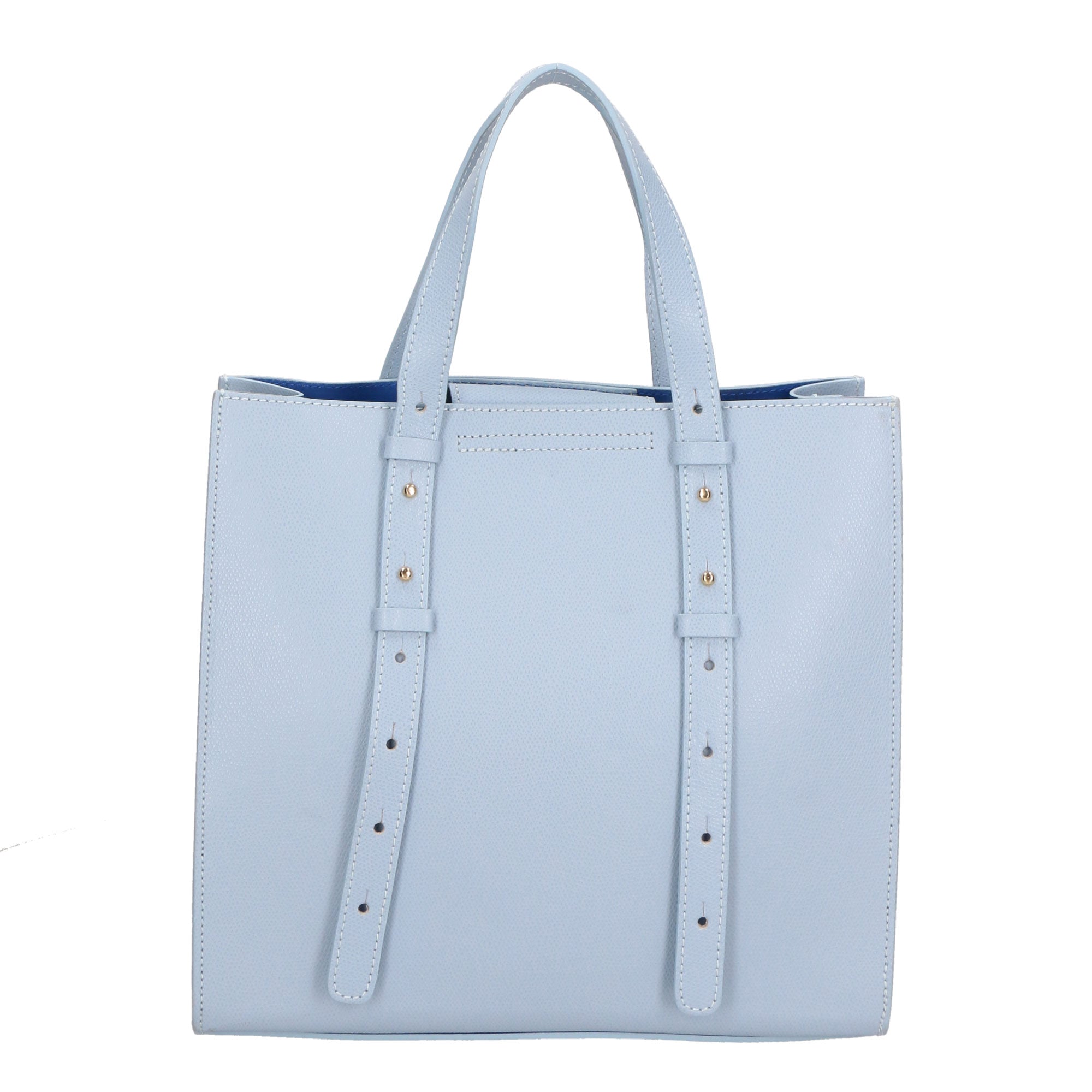 Borsa a mano da donna 100% pelle MYB-7001-SS-P 631 CIELO My Best Bag