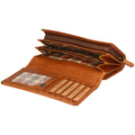 Portafoglio da uomo in vera pelle RFID HILB-5190-CUOIO Hill Burry