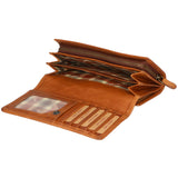 Portafoglio da uomo in vera pelle RFID HILB-5190-CUOIO Hill Burry