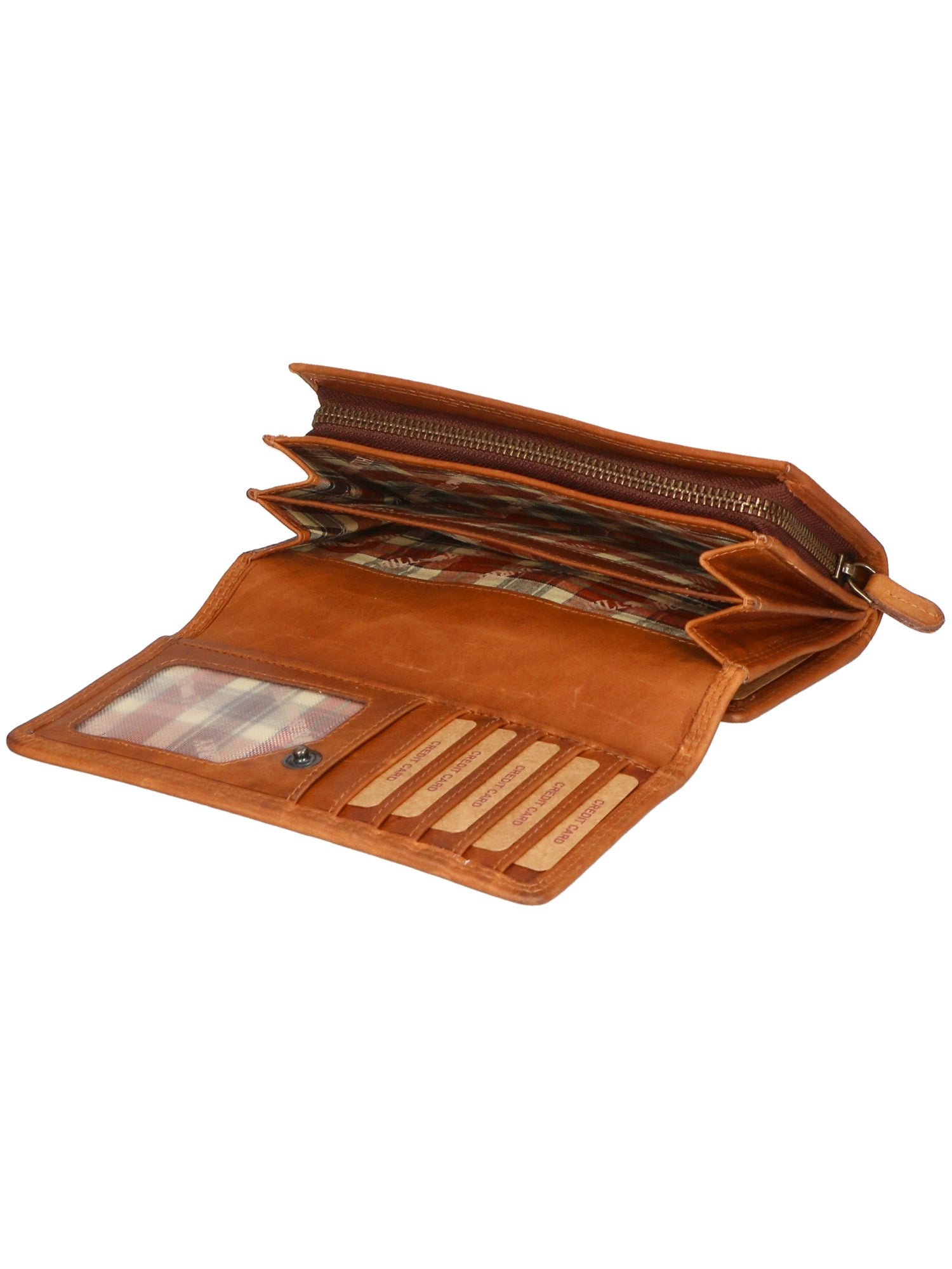 Portafoglio da uomo in vera pelle RFID HILB-5190-CUOIO Hill Burry