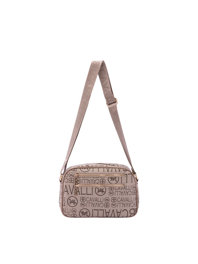 Borsa a tracolla da donna Ecopelle BC1362-KHAKI