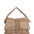 Borsa a spalla da donna Vera pelle 07171-S05 TAUPE CHIARO Viola Castellani