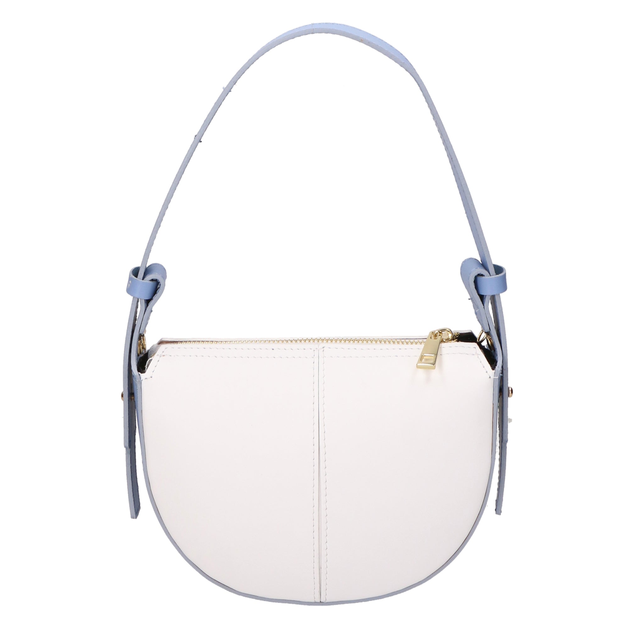 Irma Borsa a spalla da donna 100% pelle 06215-BIANCO L101+L220 Gave Lux